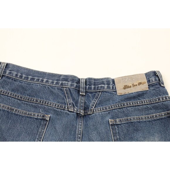 Vintage 90s Marithe Francois Girbaud Mens 36 Faded Baggy Fit Denim Jean Shorts - Picture 10 of 13